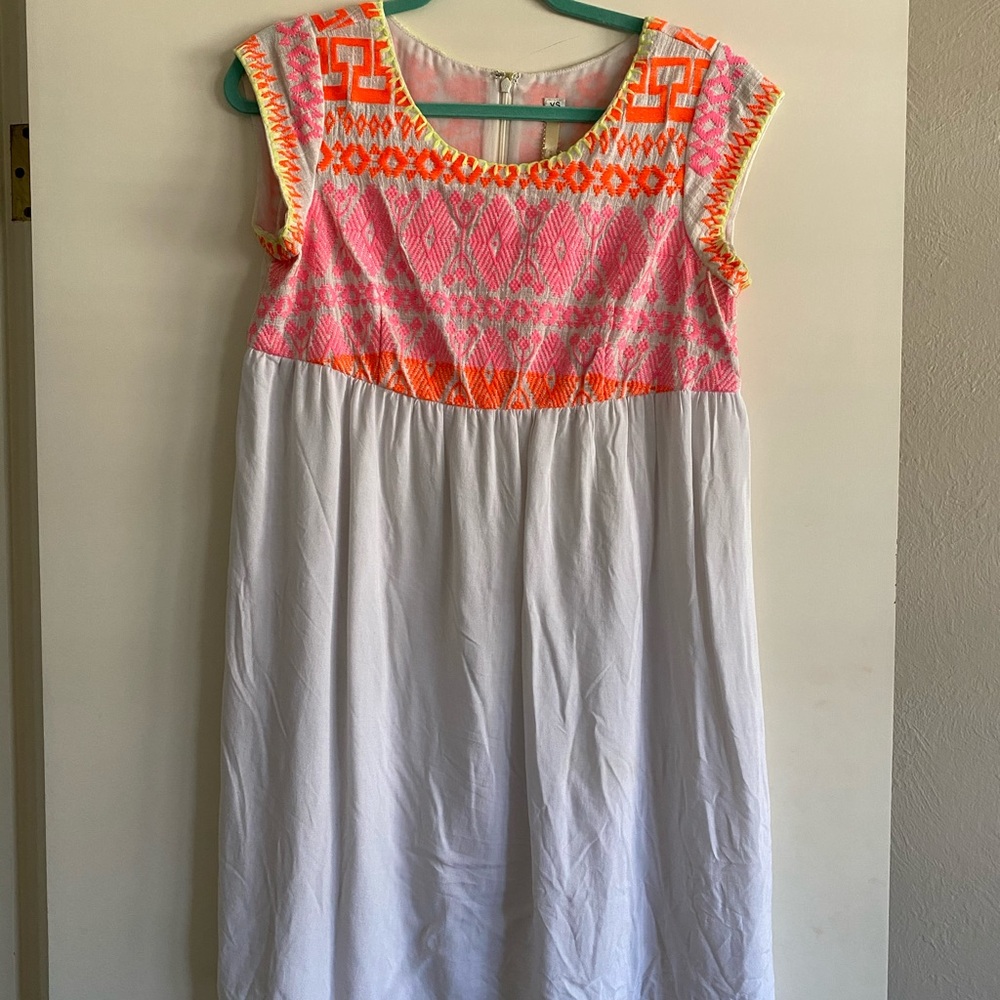 Uncle Frank, colorful dress